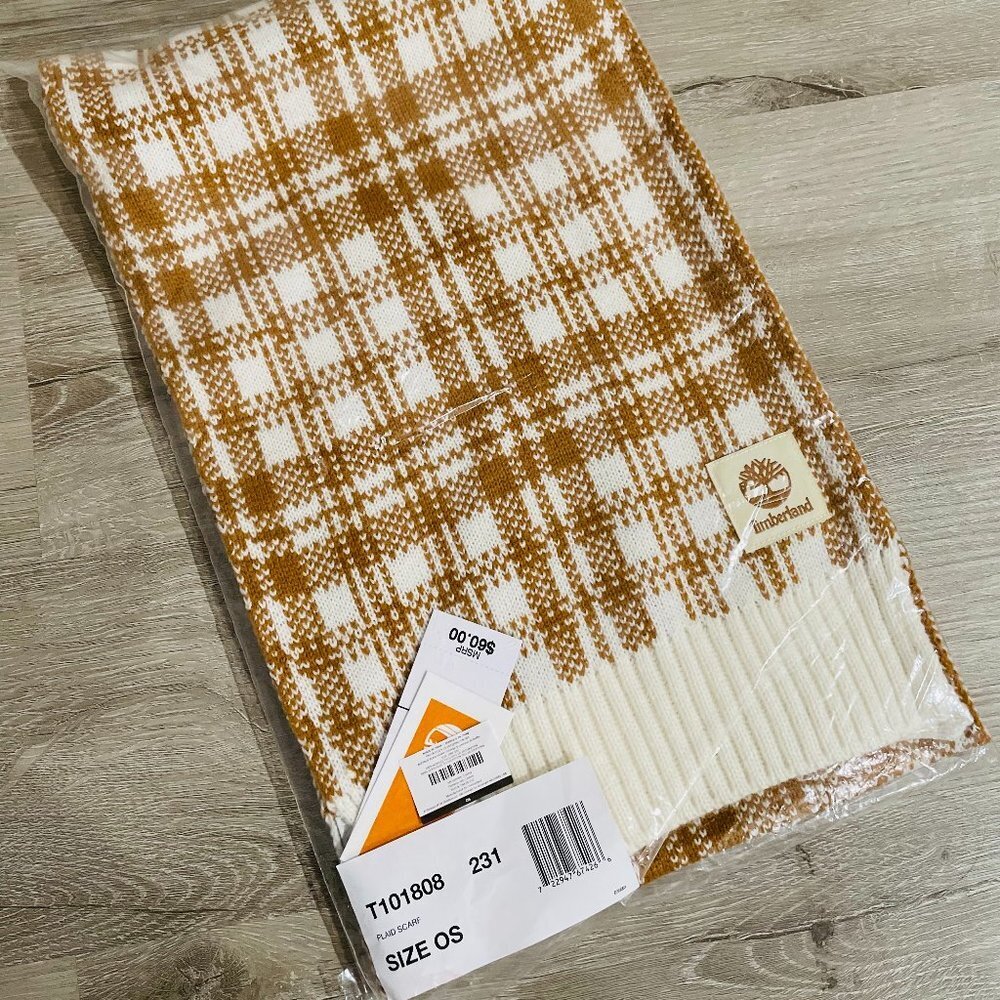 Timberland Plaid Scarf